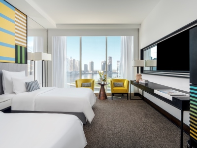 bedroom 2 - hotel pullman dubai downtown - dubai, united arab emirates