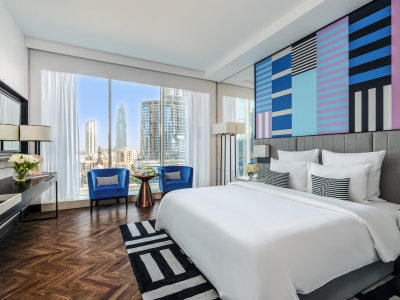 bedroom 3 - hotel pullman dubai downtown - dubai, united arab emirates