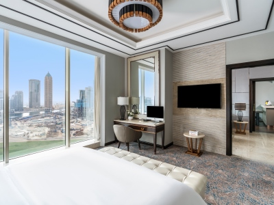 bedroom 9 - hotel pullman dubai downtown - dubai, united arab emirates
