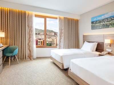 bedroom 2 - hotel hilton garden inn tirana - tirana, albania