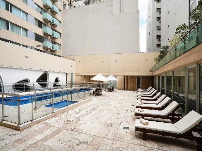 outdoor pool - hotel dazzler by wyndham buenos aires recoleta - buenos aires, argentina