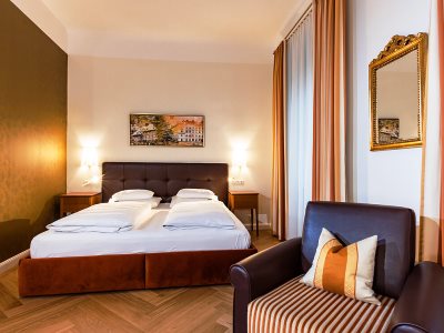 bedroom 3 - hotel parkhotel - graz, austria