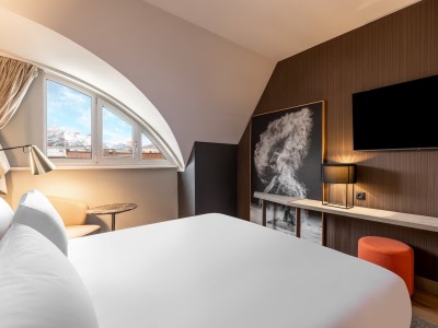 bedroom 3 - hotel nh collection salzburg city - salzburg, austria