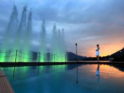 outdoor pool - hotel romantik im weissen rossl - st wolfgang, austria