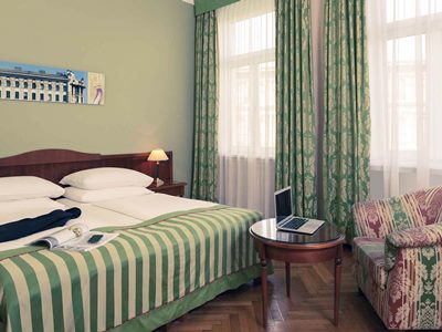 bedroom 1 - hotel secession an der oper - vienna, austria