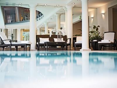 indoor pool - hotel palais coburg residenz - vienna, austria