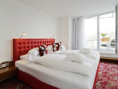 bedroom 1 - hotel arcotel kaiserwasser - vienna, austria