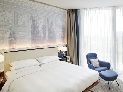 bedroom - hotel andaz vienna am belvedere - vienna, austria