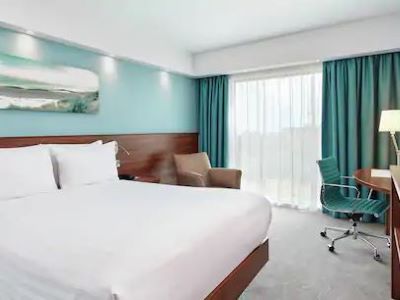 bedroom 1 - hotel hampton by hilton vienna messe - vienna, austria