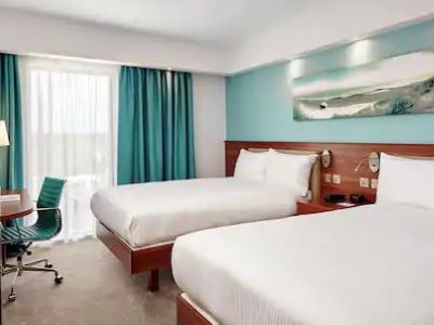 bedroom - hotel hampton by hilton vienna messe - vienna, austria