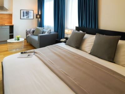 bedroom 1 - hotel citadines south vienna - vienna, austria