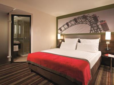bedroom - hotel leonardo - vienna, austria