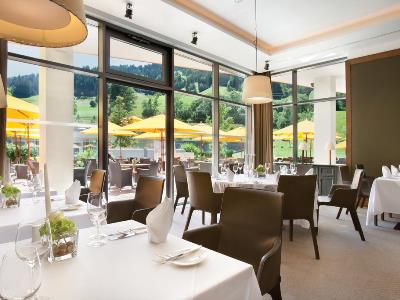 restaurant - hotel kempinski das tirol - jochberg, austria