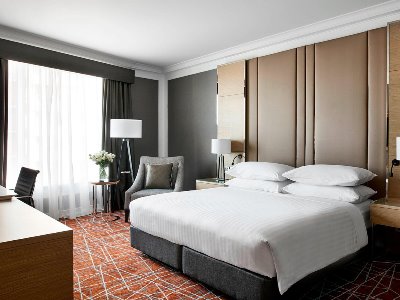 bedroom - hotel brisbane marriott - brisbane, australia