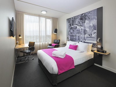 bedroom 1 - hotel mercure melbourne therry street - melbourne, australia