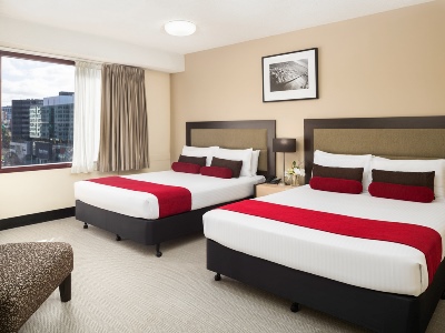 bedroom 1 - hotel mercure welcome melbourne - melbourne, australia