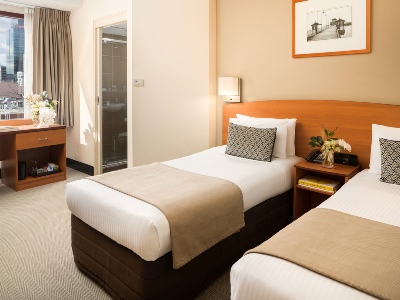 bedroom 3 - hotel mercure welcome melbourne - melbourne, australia