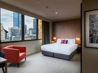 bedroom 1 - hotel doubletree by hilton flinders street - melbourne, australia