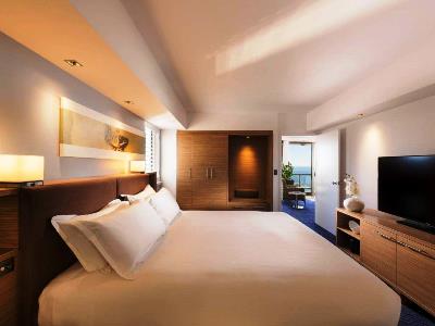 bedroom 1 - hotel sofitel gold coast - broadbeach, australia