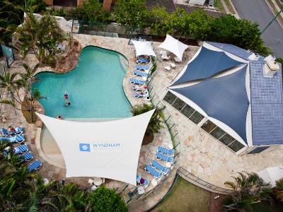 exterior view - hotel club wyndham kirra beach, trademark coll - coolangatta, australia
