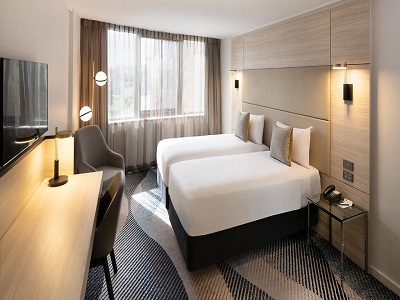 bedroom 1 - hotel novotel parramatta - sydney, australia