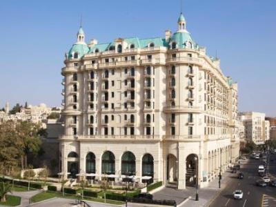 exterior view - hotel four seasons - baku, azerbaijan