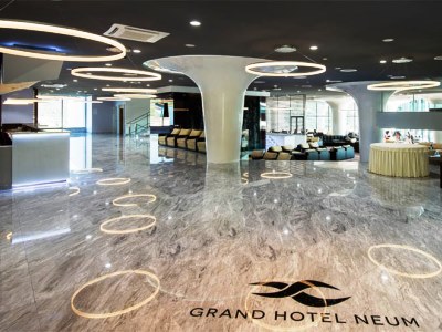 lobby 3 - hotel grand hotel neum - neum, bosnia and herzegovina
