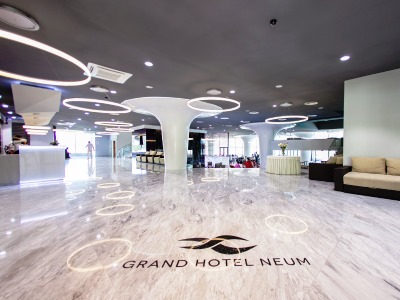 lobby 1 - hotel grand hotel neum - neum, bosnia and herzegovina