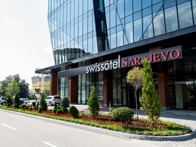 exterior view - hotel swissotel sarajevo - sarajevo, bosnia and herzegovina