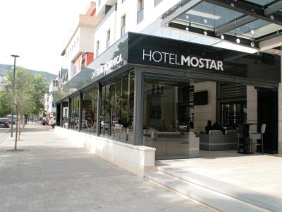 exterior view 1 - hotel mostar - mostar, bosnia and herzegovina