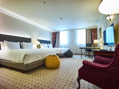 bedroom 1 - hotel hilton antwerp old town - antwerp, belgium