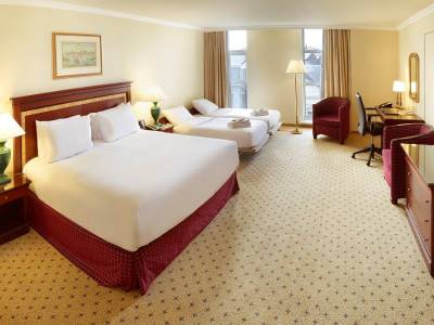bedroom 2 - hotel hilton antwerp old town - antwerp, belgium