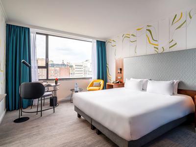 bedroom - hotel mercure antwerp city centre - antwerp, belgium