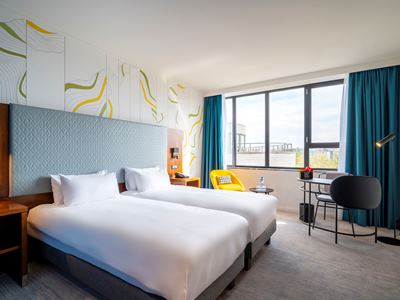 bedroom 1 - hotel mercure antwerp city centre - antwerp, belgium