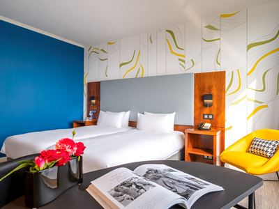 bedroom 4 - hotel mercure antwerp city centre - antwerp, belgium