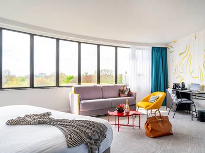 bedroom 6 - hotel mercure antwerp city centre - antwerp, belgium