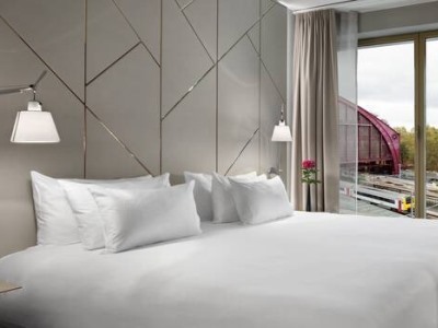 bedroom - hotel nh collection antwerp centre - antwerp, belgium