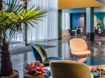 lobby - hotel nh collection antwerp centre - antwerp, belgium