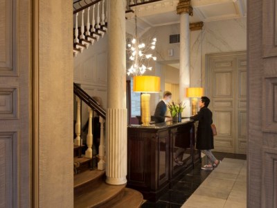 lobby - hotel dukes' palace - bruges, belgium