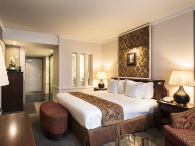 bedroom 1 - hotel dukes' palace - bruges, belgium