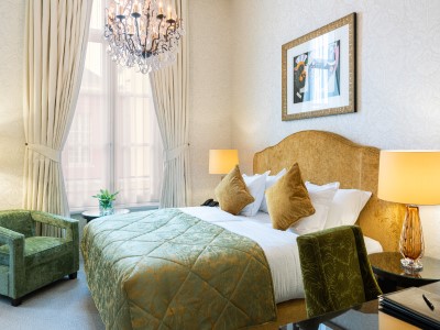 bedroom - hotel grand hotel casselbergh - bruges, belgium