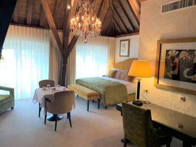 deluxe room - hotel grand hotel casselbergh - bruges, belgium