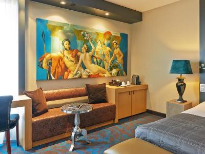 bedroom - hotel dominican - brussels, belgium