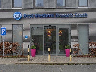 exterior view - hotel best western brussels south - brussels, belgium