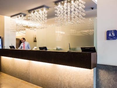 lobby - hotel marivaux - brussels, belgium