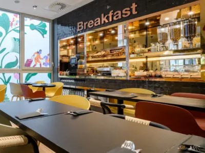 breakfast room - hotel b and b brussels centre gare du midi - brussels, belgium