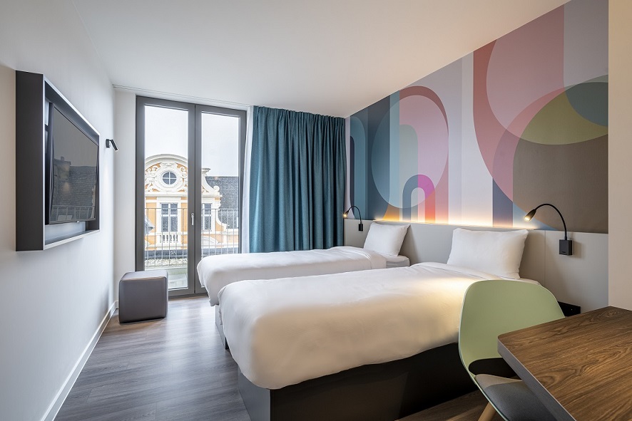 bedroom 3 - hotel b and b hotel ghent centre - gent, belgium