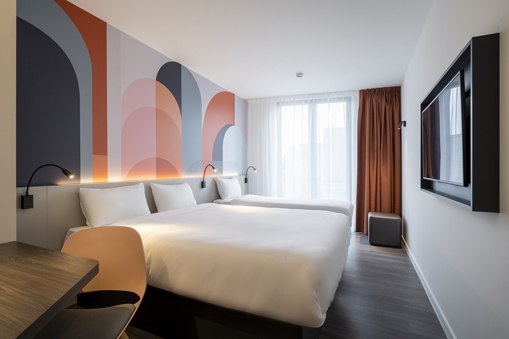 bedroom 4 - hotel b and b hotel ghent centre - gent, belgium