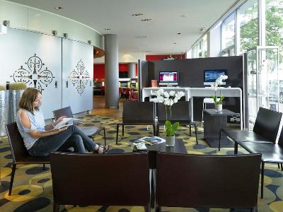 lobby 1 - hotel novotel leuven centrum - leuven, belgium