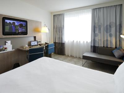 bedroom 1 - hotel novotel leuven centrum - leuven, belgium